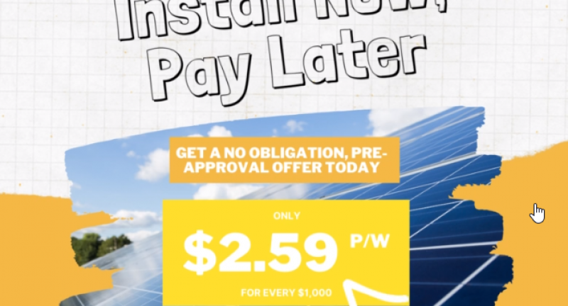 Install Now , Pay later